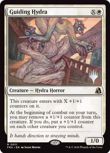 Guiding Hydra (11), Promo Pack: Reality Fracture — Magic card price