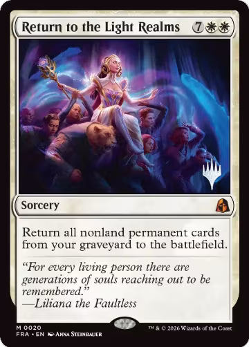 Return to the Light Realms (20), Promo Pack: Reality Fracture — Magic card price