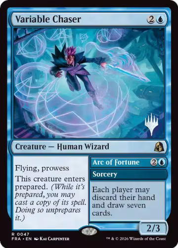 Variable Chaser (47), Promo Pack: Reality Fracture — Magic card price