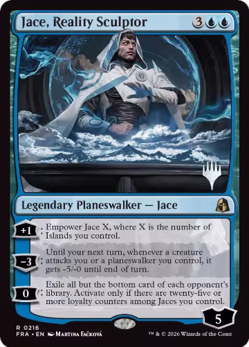 Jace, Reality Sculptor (216), Promo Pack: Reality Fracture — Magic card price
