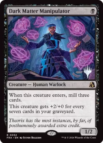 Dark Matter Manipulator (52), Promo Pack: Reality Fracture — Magic card price