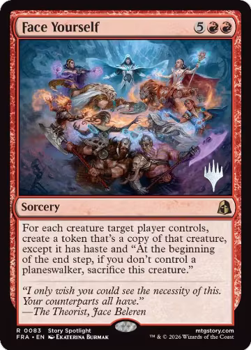 Face Yourself (83), Promo Pack: Reality Fracture — Magic card price