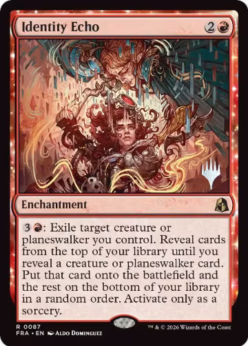 Identity Echo (87), Promo Pack: Reality Fracture — Magic card price