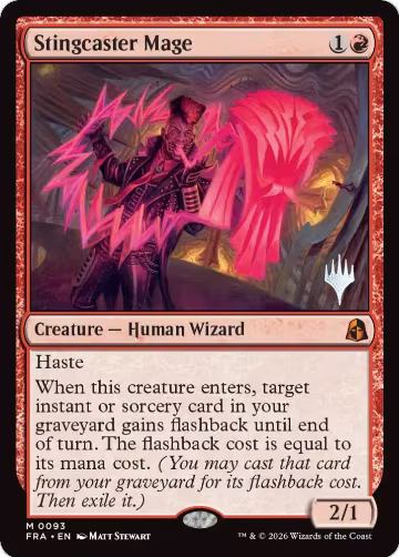 Stingcaster Mage (93), Promo Pack: Reality Fracture — Magic card price