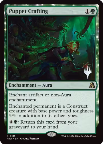 Puppet Crafting (111), Promo Pack: Reality Fracture — Magic card price