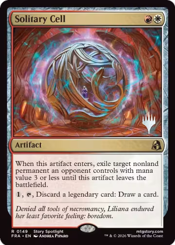 Solitary Cell (149), Promo Pack: Reality Fracture — Magic card price