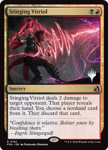 Stinging Vitriol (152), Promo Pack: Reality Fracture — Magic card price