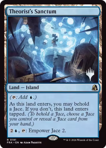 Theorist's Sanctum (191), Promo Pack: Reality Fracture — Magic card price