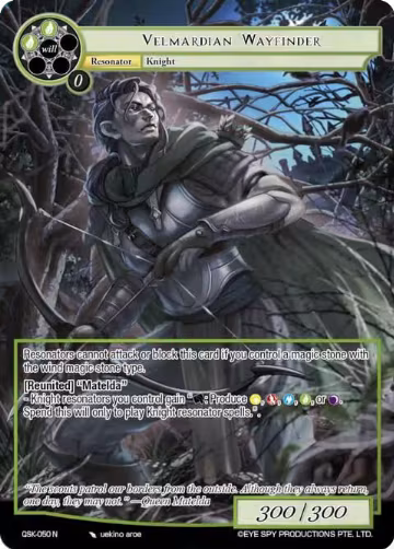 Velmardian Wayfinder (QSK-050 N), The Quest of the Seven Keys — Force of Will card price