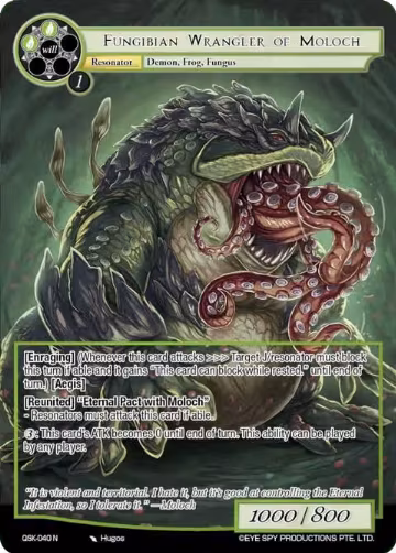 Fungibian Wrangler of Moloch (QSK-040 N), The Quest of the Seven Keys — Force of Will card price