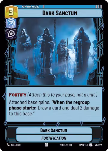 Dark Sanctum (70/272), Homeworlds — Star Wars card price