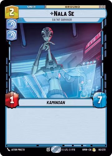 Nala Se - Silent Survivor (82/272), Homeworlds — Star Wars card price