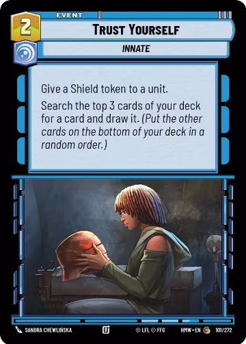 Trust Yourself (101/272), Homeworlds — Star Wars card price