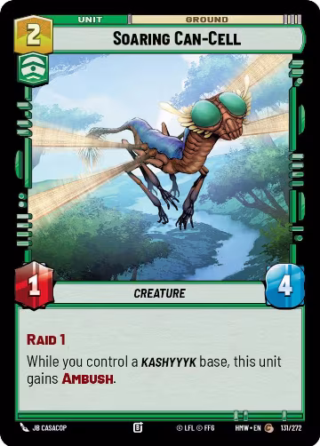 Soaring Can-Cell (131/272), Homeworlds — Star Wars card price