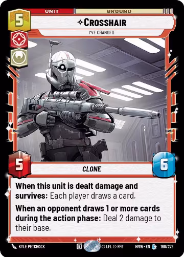 Crosshair - I've Changed (169/272), Homeworlds — Star Wars card price