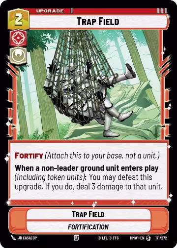 Trap Field (171/272), Homeworlds — Star Wars card price