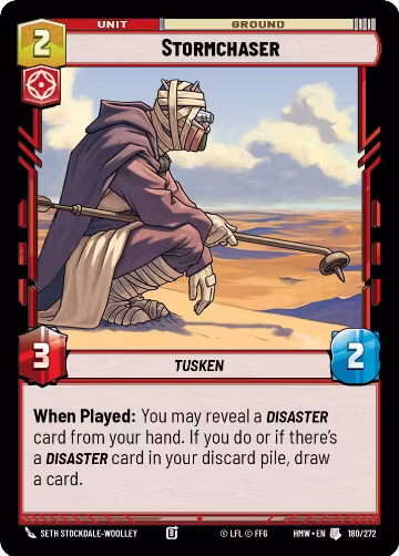 Stormchaser (180/272), Homeworlds — Star Wars card price