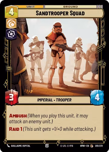 Sandtrooper Squad (201/272), Homeworlds — Star Wars card price
