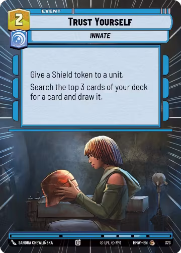 Trust Yourself (Hyperspace) (373), Homeworlds — Star Wars card price