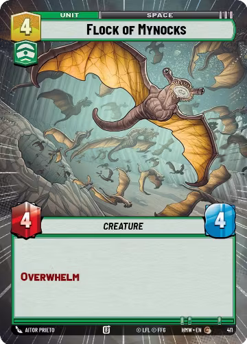 Flock of Mynocks (Hyperspace) (411), Homeworlds — Star Wars card price