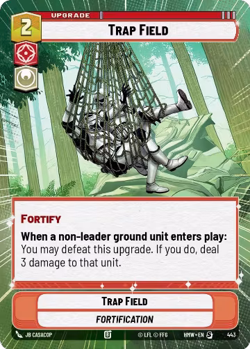 Trap Field (Hyperspace) (443), Homeworlds — Star Wars card price