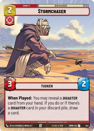 Stormchaser (Hyperspace) (452), Homeworlds — Star Wars card price
