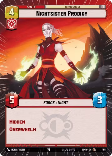 Nightsister Prodigy (Hyperspace) (455), Homeworlds — Star Wars card price