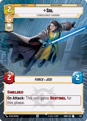 Sol - Compassionate Guardian (Hyperspace) (482), Homeworlds — Star Wars card price