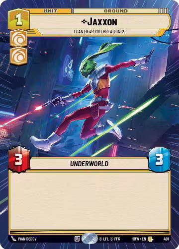 Jaxxon - I Can Hear You Breathing! (Hyperspace) (491), Homeworlds — Star Wars card price