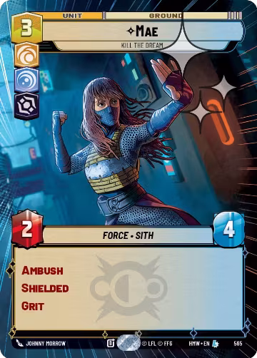 Mae - Kill the Dream (Hyperspace Foil) (565), Homeworlds — Star Wars card price