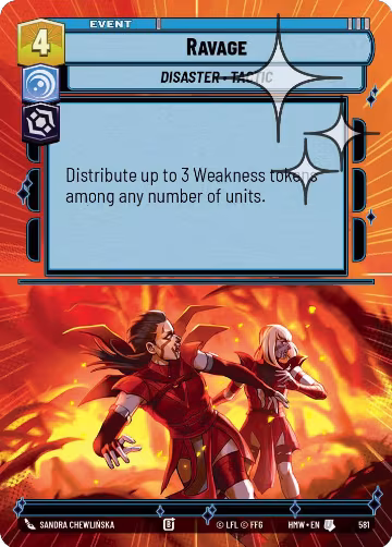 Ravage (Hyperspace Foil) (581), Homeworlds — Star Wars card price