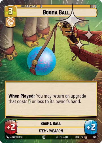 Booma Ball (Hyperspace Foil) (746), Homeworlds — Star Wars card price