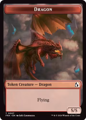 Dragon // Treasure Double-Sided Token (7 // 15), Reality Fracture — Magic card price