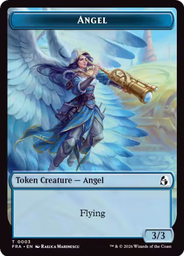 Angel (0003) // Treasure Double-Sided Token (3 // 15), Reality Fracture — Magic card price