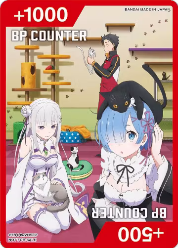 BP Counter (Re:ZERO -Starting Life in Another World-), Union Arena Promotion Cards — Union Arena card price