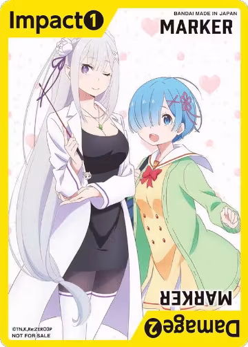 Marker Card (Re:ZERO -Starting Life in Another World-), Union Arena Promotion Cards — Union Arena card price