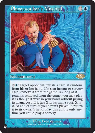 Planeswalker's Mischief (29), The List Reprints — Magic card price