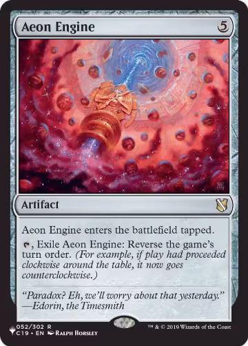 Aeon Engine (52), The List Reprints — Magic card price