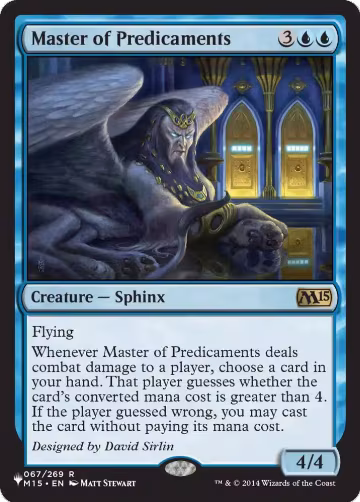 Master of Predicaments (67), The List Reprints — Magic card price