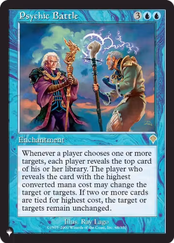 Psychic Battle (68), The List Reprints — Magic card price