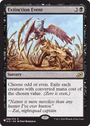 Extinction Event (88), The List Reprints — Magic card price