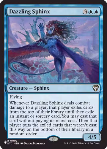 Dazzling Sphinx (93), The List Reprints — Magic card price