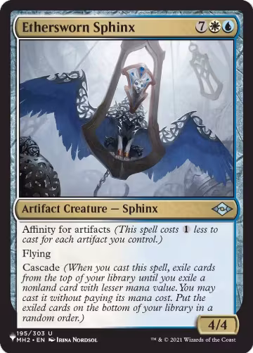 Ethersworn Sphinx (195), The List Reprints — Magic card price