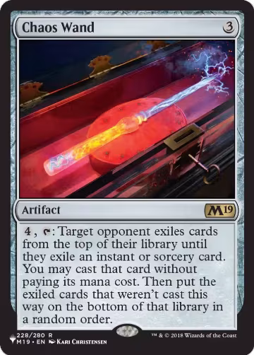 Chaos Wand (228), The List Reprints — Magic card price