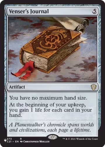 Venser's Journal (273), The List Reprints — Magic card price