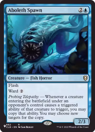 Aboleth Spawn (662), The List Reprints — Magic card price