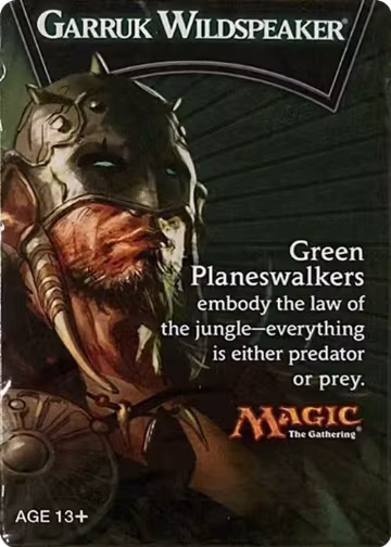 Garuuk Wildspeaker (M13) Sample Deck, Unique and Miscellaneous Promos — Magic sealed product price
