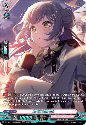 LOCK [All-in] (GBPR) (DZ-TBP01/GBPR32EN), DZ-TBP01: BanG Dream! Girls Band Party! — Vanguard card price