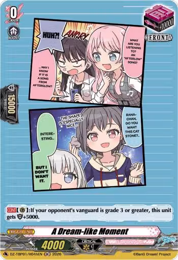 A Dream-like Moment (H) (H) (DZ-TBP01/H04hEN), DZ-TBP01: BanG Dream! Girls Band Party! — Vanguard card price