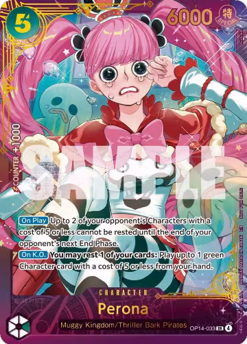 Perona (Large Scale Extra Grand Battle 2026) (OP14-033), One Piece Promotion Cards — One Piece card price